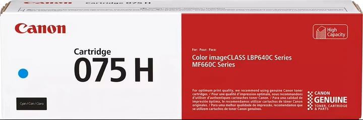 Canon 075 hc Cyan Toner (6368C002)