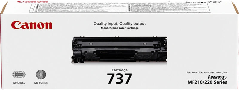 Canon 737 Noir(e) Toner (9435B002)