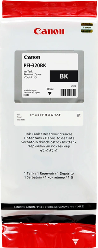 Canon PFI-320bk Noir(e) Cartouche d'encre (2890C001)