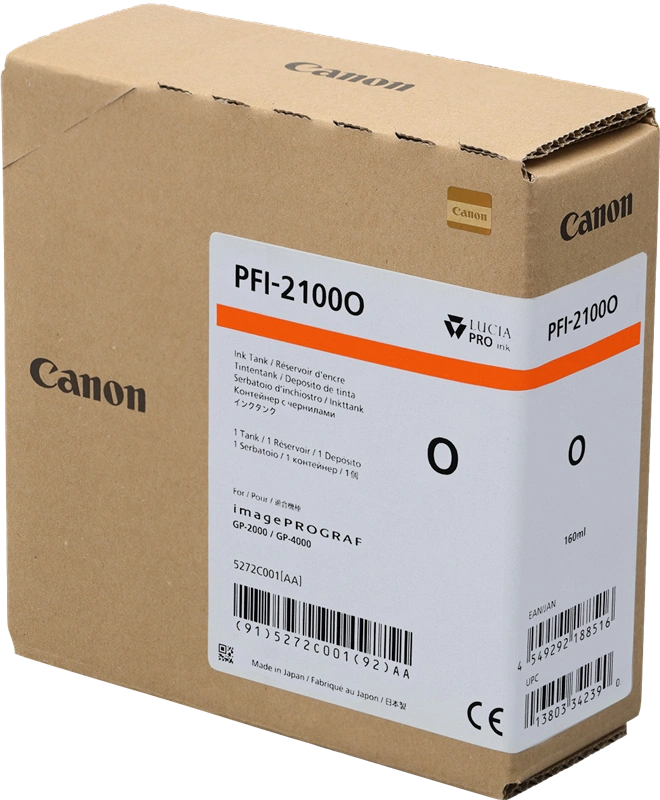 Canon PFI-2100o Orange Cartouche d'encre (5272C001)