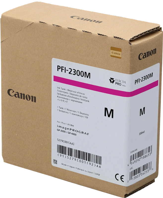 Canon PFI-2300m Magenta Cartouche d'encre (5279C001)