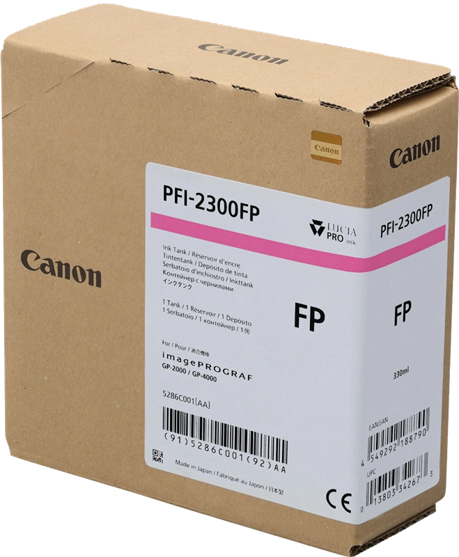 Canon PFI-2300fp Rose Cartouche d'encre (5286C001)