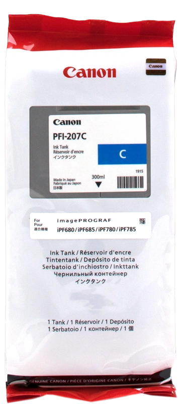 Canon PFI-207c Cyan Cartouche d'encre (8790B001)