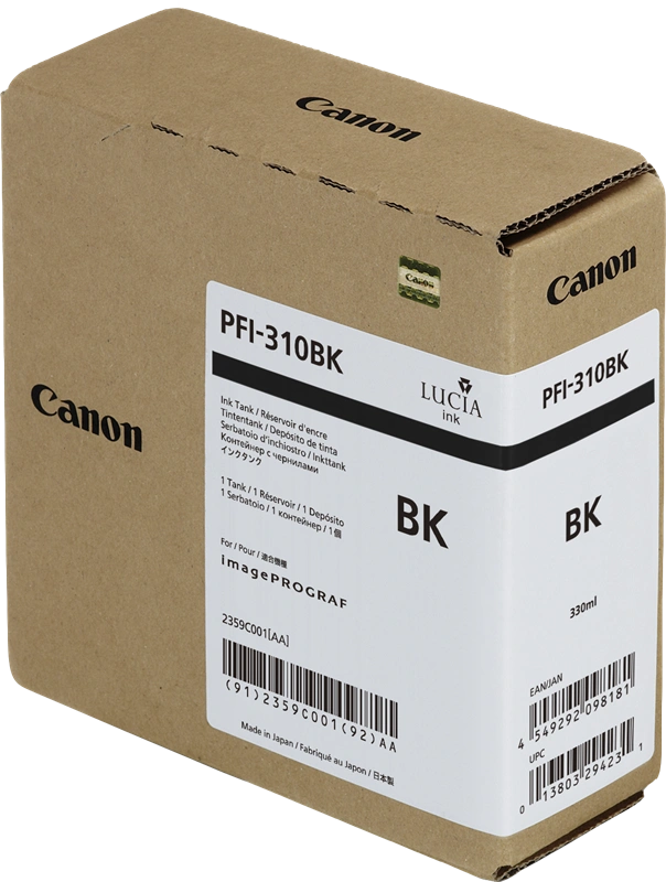 Canon PFI-310bk Noir(e) Cartouche d'encre (2359C001)