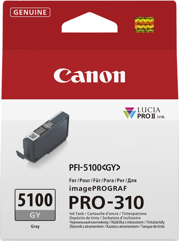 Canon PFI-5100gy Gris Cartouche d'encre (6959C001)