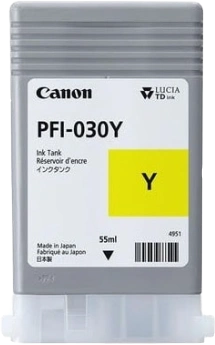 Canon PFI-030Y Jaune Cartouche d'encre (3492C001)