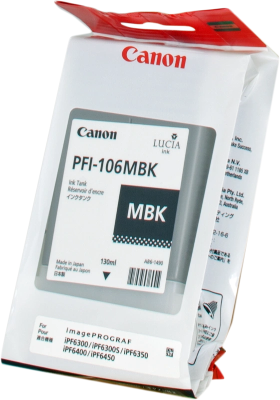 Canon PFI-106mbk Noir (Matt) Cartouche d'encre (6620B001)