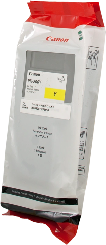 Canon PFI-206y Jaune Cartouche d'encre (5306B001)