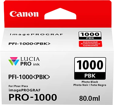 Canon PFI-1000pbk Noir (photo) Cartouche d'encre (0546C001)
