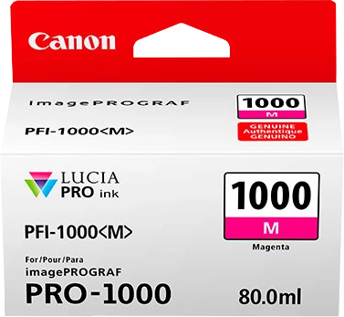 Canon PFI-1000m Magenta Cartouche d'encre (0548C001)