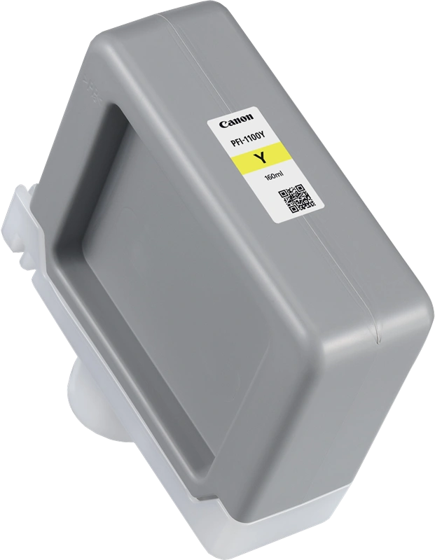 Canon PFI-1100y Jaune Cartouche d'encre (0853C001)