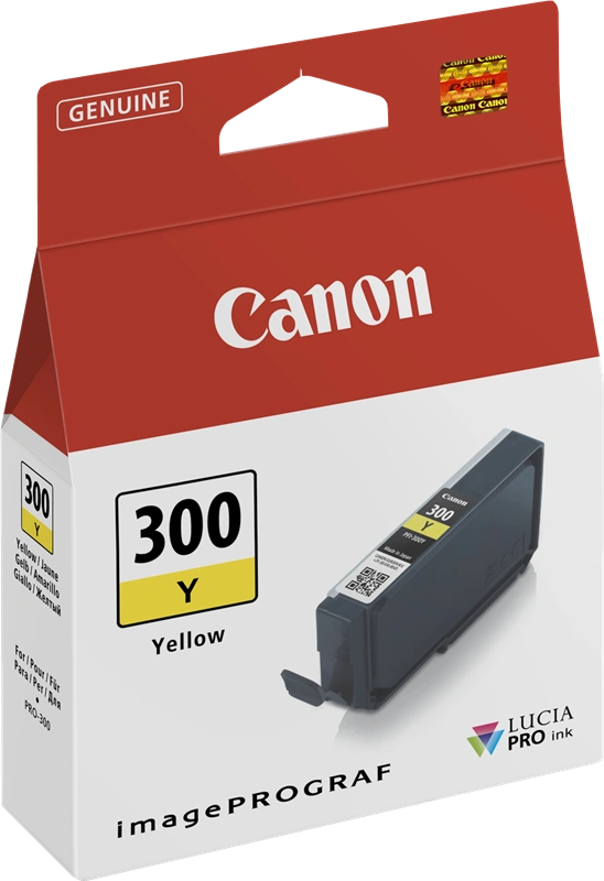 Canon PFI-300y Jaune Cartouche d'encre (4196C001)