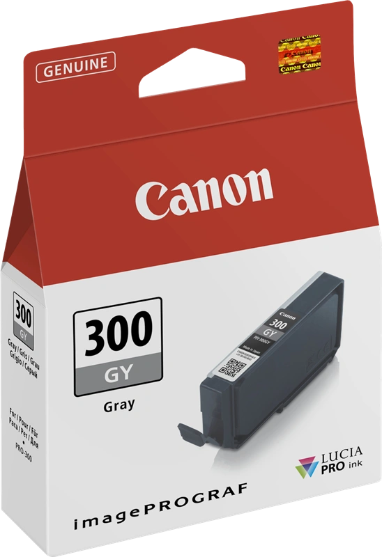 Canon PFI-300gy Gris Cartouche d'encre (4200C001)