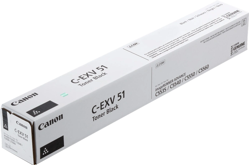 Canon C-EXV51bk Noir(e) Toner (0481C002)