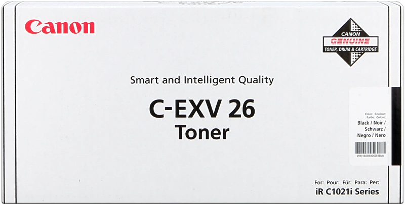 Canon C-EXV26bk Noir(e) Toner (1660B006)