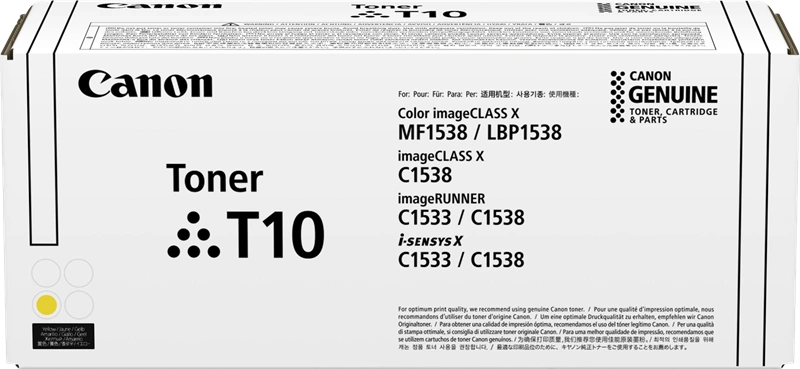 Canon T10 y Jaune Toner (4563C001)