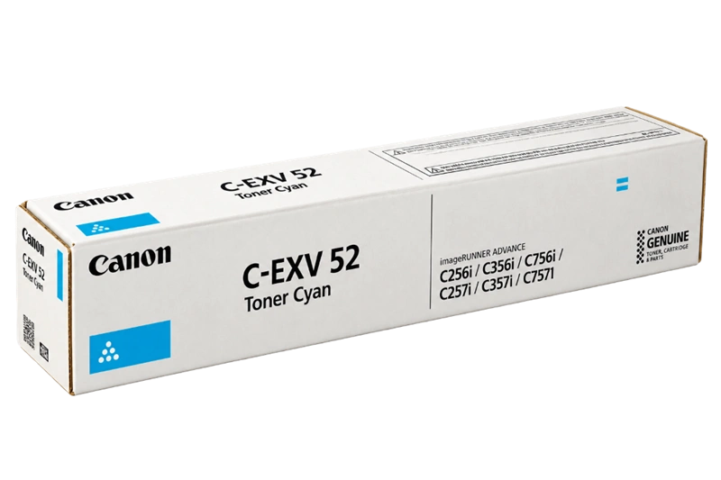Canon C-EXV52c Cyan Toner (0999C002)