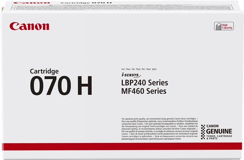 Canon 070 H Noir(e) Toner (5640C002)