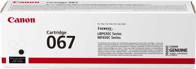 Canon 067 bk Noir(e) Toner (5102C002)