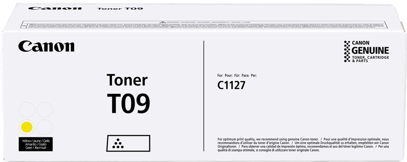 Canon T09 y Jaune Toner (3017C006)