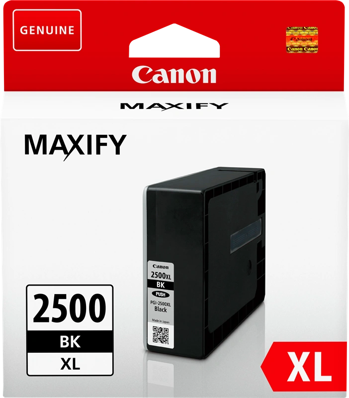 Canon PGI-2500bk XL Noir(e) Cartouche d'encre (9254B001)