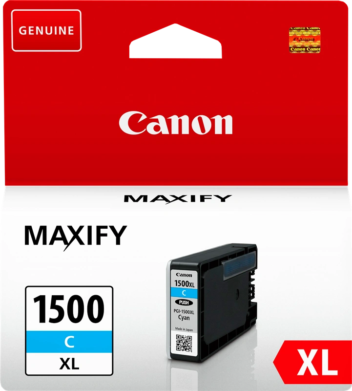 Canon PGI-1500c XL Cyan Cartouche d'encre (9193B001)