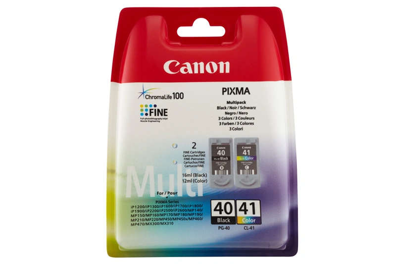 Canon PG-40+CL-41 MCVP Multipack Noir(e) / Plusieurs couleurs (0615B043)