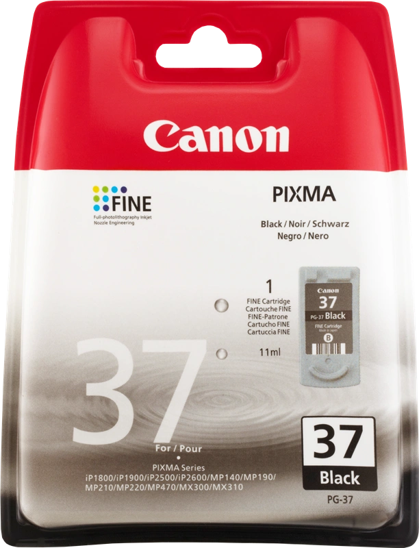 Canon PG-37 Noir(e) Cartouche d'encre (2145B001)