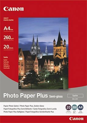 Canon Photo Paper Plus Semi-gloss A4 Blanc