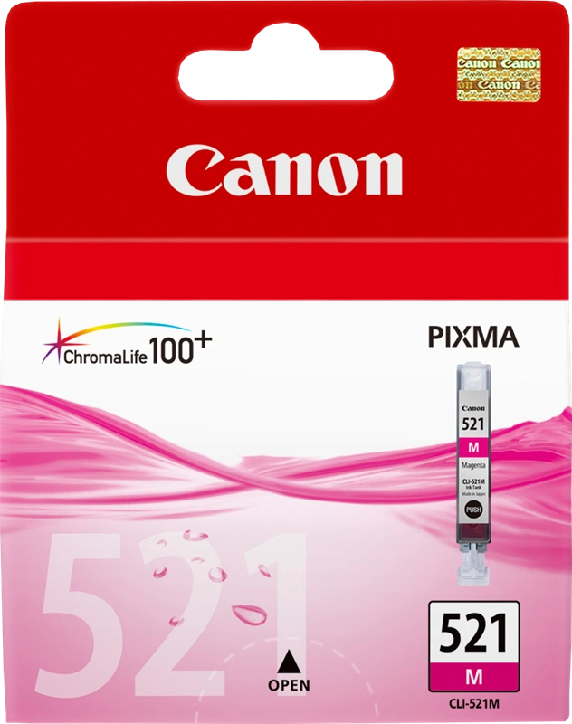 Canon CLI-521m Magenta Cartouche d'encre (2935B001)
