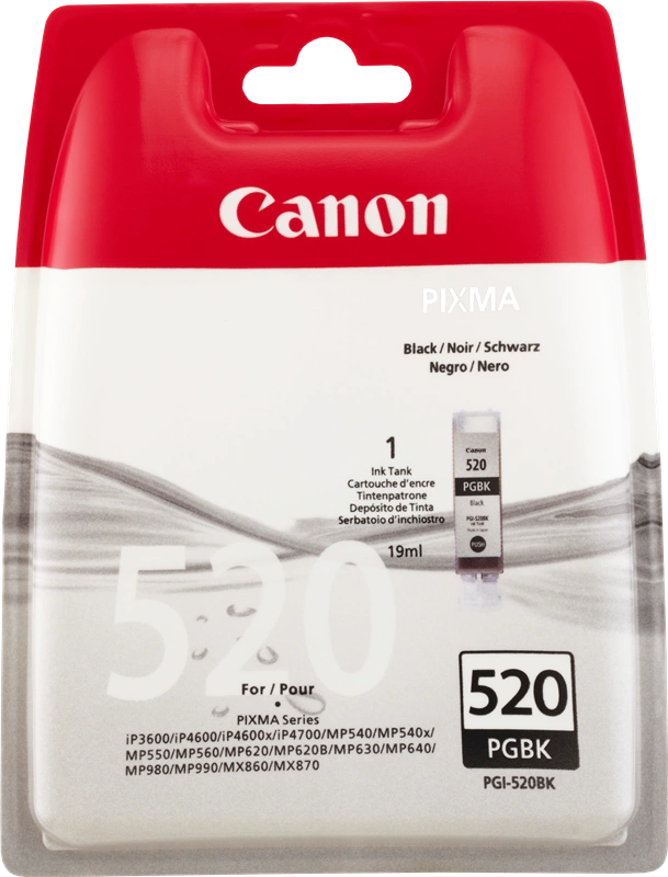 Canon PGI-520bk Noir(e) Cartouche d'encre (2932B001)