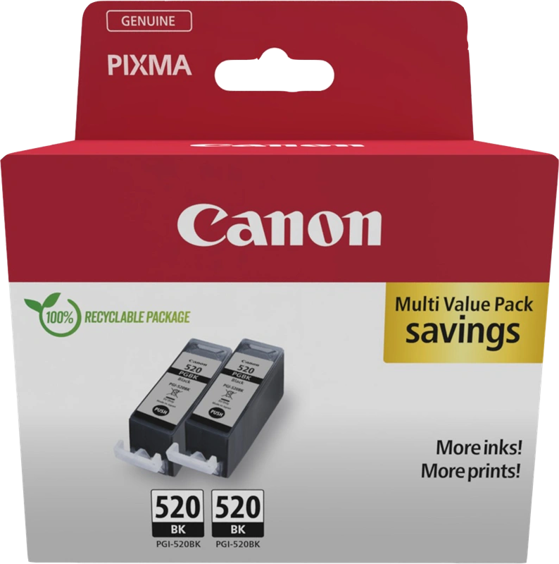 Canon PGI-520BK Multipack Noir(e) (2932B019)