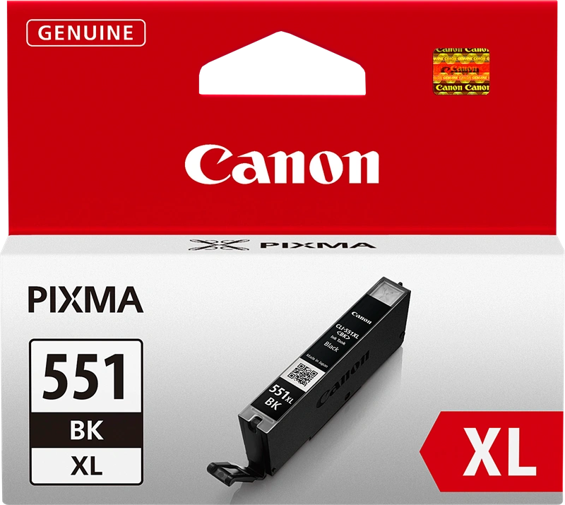 Canon CLI-551BK XL Noir(e) Cartouche d'encre (6443B001)