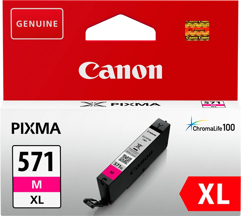 Canon CLI-571m XL Magenta Cartouche d'encre (0333C001)