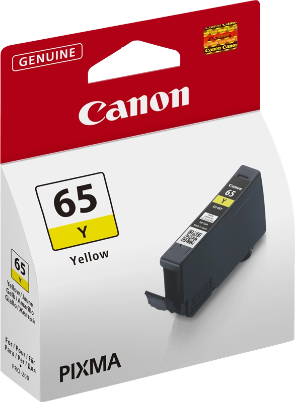 Canon CLI-65y Jaune Cartouche d'encre (4218C001)