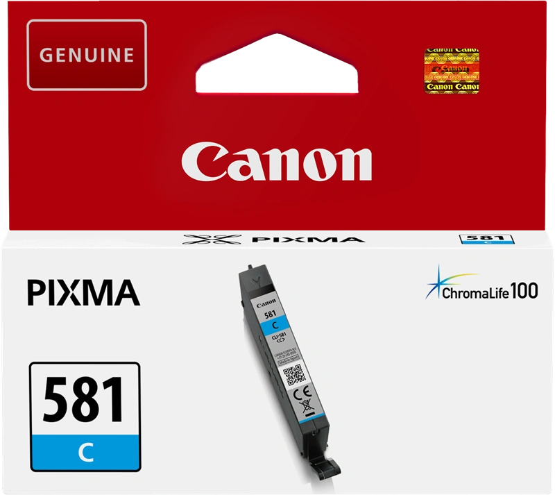 Canon CLI-581c Cyan Cartouche d'encre (2103C001)