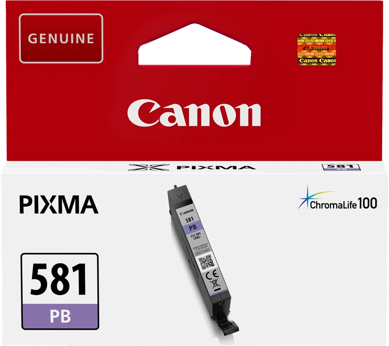 Canon CLI-581pb Bleu Cartouche d'encre (2107C001)