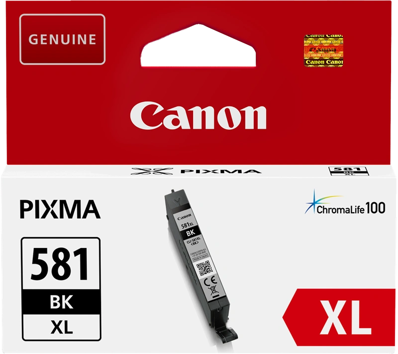 Canon CLI-581bk XL Noir(e) Cartouche d'encre (2052C001)