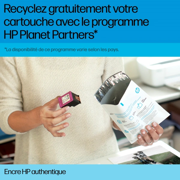 HP 728 Noir (Matt) Cartouche d'encre (3WX25A)