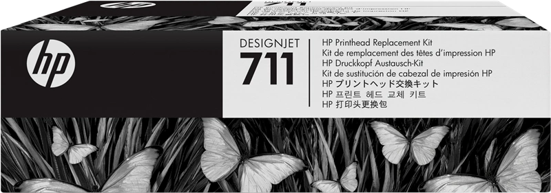 HP 711 Tête d'impression Noir(e) / Cyan / Magenta / Jaune (C1Q10A)