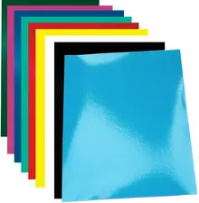 pavo Plats de couverture Chromolux, brillant, A4, rouge