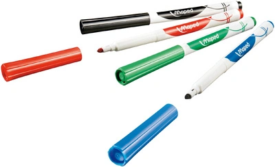 Maped Feutre effaçable à sec Marker'Peps, blister de 4