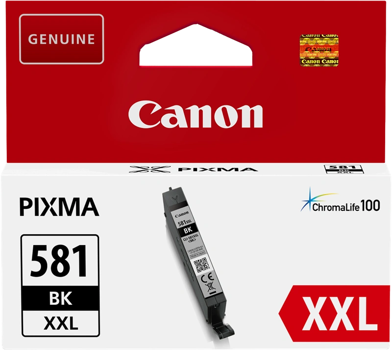 Canon CLI-581bk XXL Noir(e) Cartouche d'encre (1998C001)