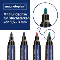 magnetoplan Marqueur pour tableau blanc & chevalet PRO+