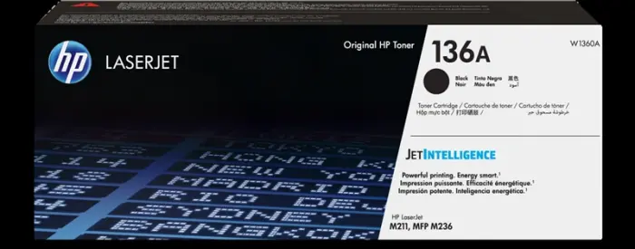 HP 136A Noir(e) Toner (W1360A)