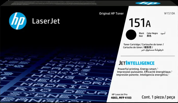 HP 151A Noir(e) Toner (W1510A)