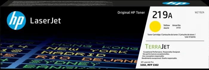 HP 219A Jaune Toner (W2192A)