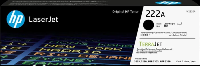 HP 222A Noir(e) Toner (W2220A)