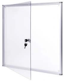 MAUL Vitrine d'affichage MAULextraslim, 4 x A4, aluminium