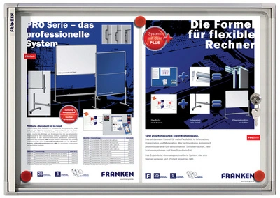 FRANKEN Vitrine d'affichage X-tra!Line, 2 x format A4